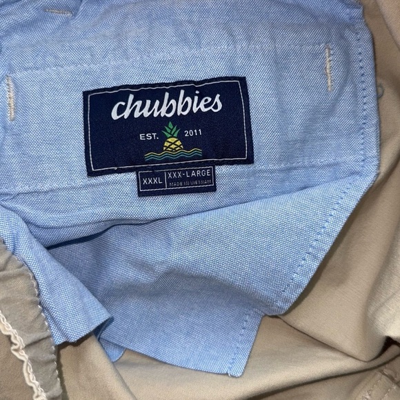 Chubbies men’s khaki shorts size XXXL NWT - Picture 5 of 7